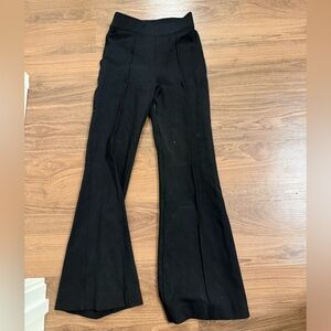 SPANX Black Wide Leg Women's Pants